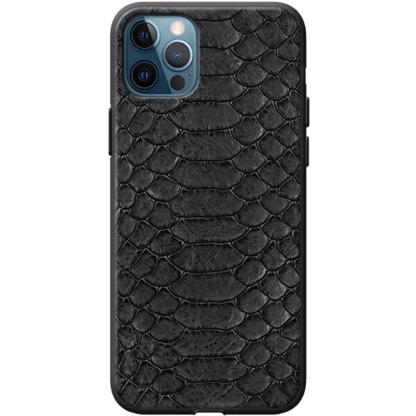 

Кожаный чехол BoxFace Apple iPhone 12 Pro Reptile Black (41086-lc6)