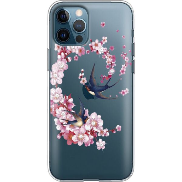

Силиконовый чехол BoxFace Apple iPhone 12 Pro Swallows and Bloom (41086-rs4)