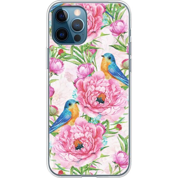 

Силиконовый чехол BoxFace Apple iPhone 12 Pro Birds and Flowers (41086-up2376)