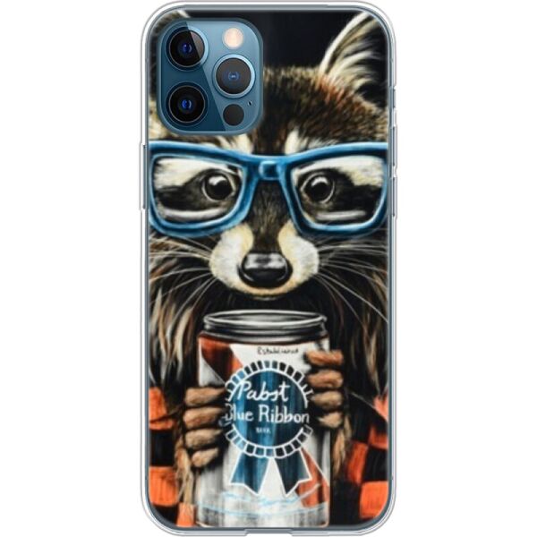 

Силиконовый чехол BoxFace Apple iPhone 12 Pro Енот с банкой (41086-up1333)