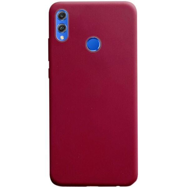 

Силиконовый чехол Candy для Huawei Honor 8X Бордовый (155272)