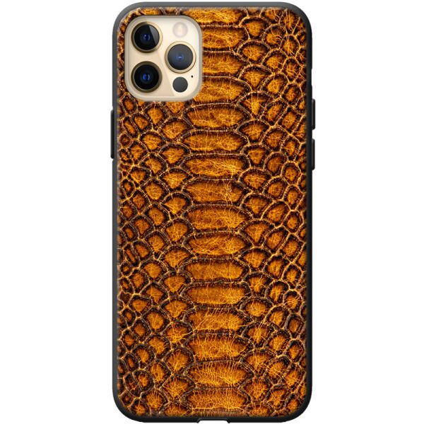 

Кожаный чехол BoxFace Apple iPhone 12 Pro Max Reptile Brown