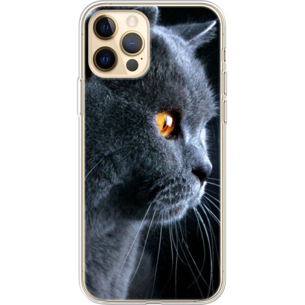 

Силиконовый чехол BoxFace Apple iPhone 12 Pro Max English cat (41085-up1346)