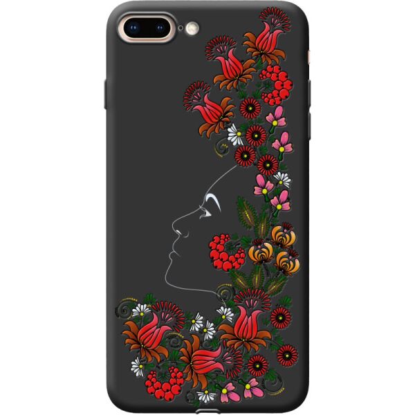 

Силиконовый чехол BoxFace Apple iPhone 7/8 Plus 3D Ukrainian Muse (26206-bk64)