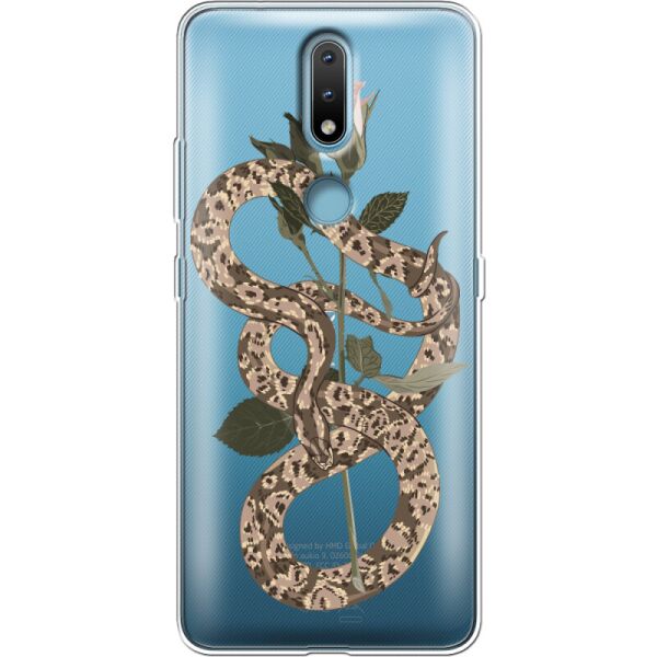 

Силиконовый чехол BoxFace Nokia 2.4 Glamor Snake