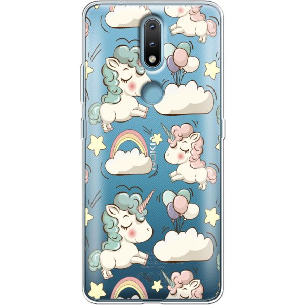 

Силиконовый чехол BoxFace Nokia 2.4 Unicorns