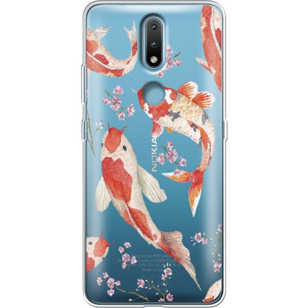 

Силиконовый чехол BoxFace Nokia 2.4 Japanese Koi Fish