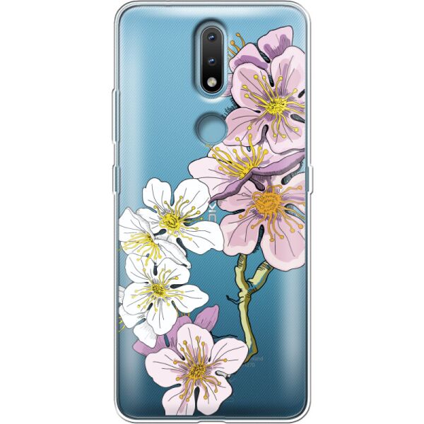 

Силиконовый чехол BoxFace Nokia 2.4 Cherry Blossom