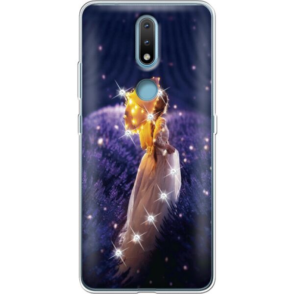 

Силиконовый чехол BoxFace Nokia 2.4 Girl with Umbrella
