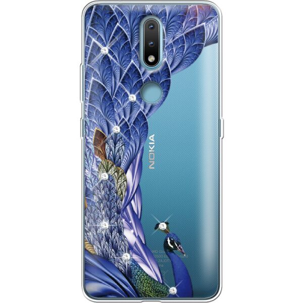

Силиконовый чехол BoxFace Nokia 2.4 Peafowl