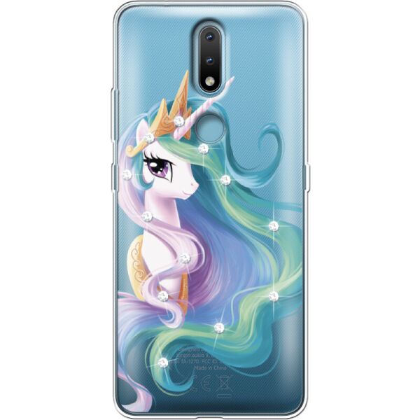 

Силиконовый чехол BoxFace Nokia 2.4 Unicorn Queen