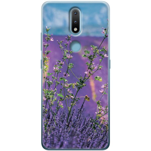 

Силиконовый чехол BoxFace Nokia 2.4 Lavender Field