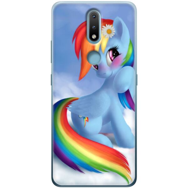 

Силиконовый чехол BoxFace Nokia 2.4 My Little Pony Rainbow Dash