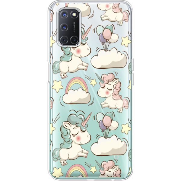 

Силиконовый чехол BoxFace OPPO A52 Unicorns