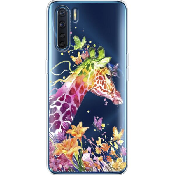

Силиконовый чехол BoxFace OPPO A91 Colorful Giraffe (41576-cc14)