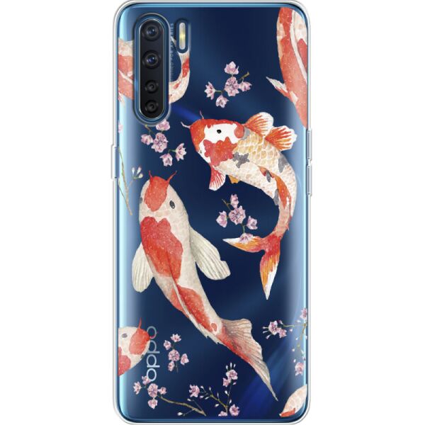 

Силиконовый чехол BoxFace OPPO A91 Japanese Koi Fish (41576-cc3)