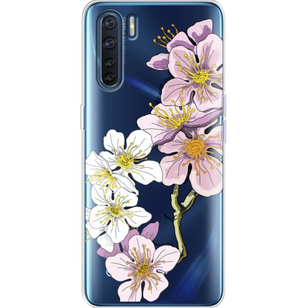 

Силиконовый чехол BoxFace OPPO A91 Cherry Blossom (41576-cc4)