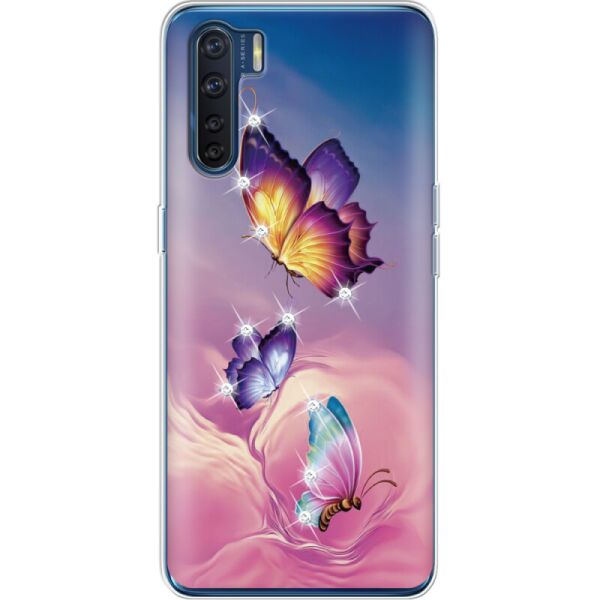 

Силиконовый чехол BoxFace OPPO A91 Butterflies (41576-rs19)