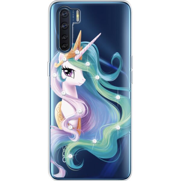 

Силиконовый чехол BoxFace OPPO A91 Unicorn Queen (41576-rs3)