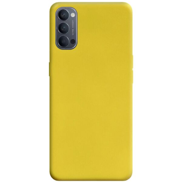 

Силиконовый чехол Candy для Oppo Reno 4 Желтый (148966)