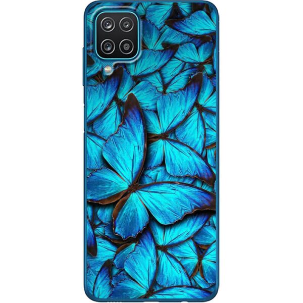 

Силиконовый чехол BoxFace Samsung A125 Galaxy A12 лазурные бабочки (41506-up1550)