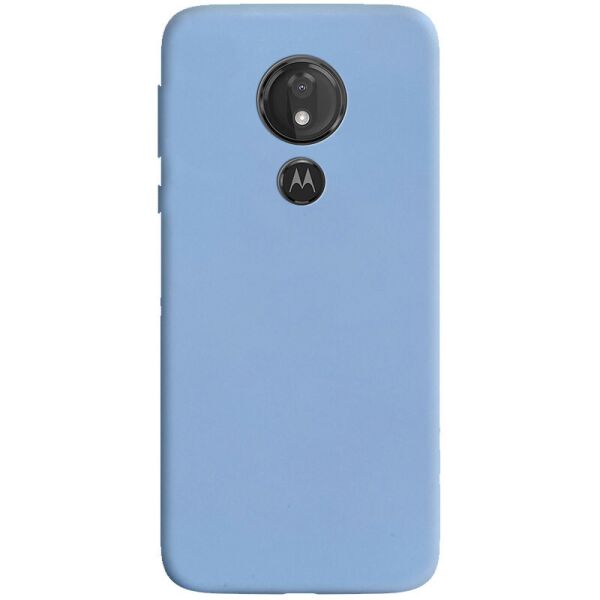 

Силиконовый чехол Candy для Motorola Moto G7 Power Голубой / Lilac Blue (148850)