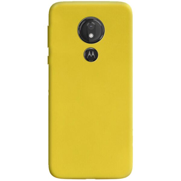 

Силиконовый чехол Candy для Motorola Moto G7 Power Желтый (148851)