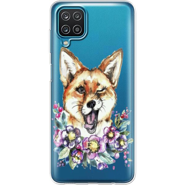 

Силиконовый чехол BoxFace Samsung A125 Galaxy A12 Winking Fox (41506-cc13)