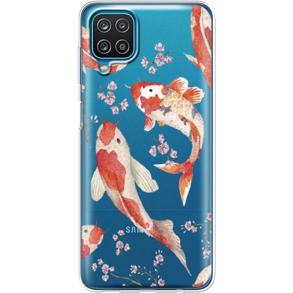 

Силиконовый чехол BoxFace Samsung A125 Galaxy A12 Japanese Koi Fish (41506-cc3)