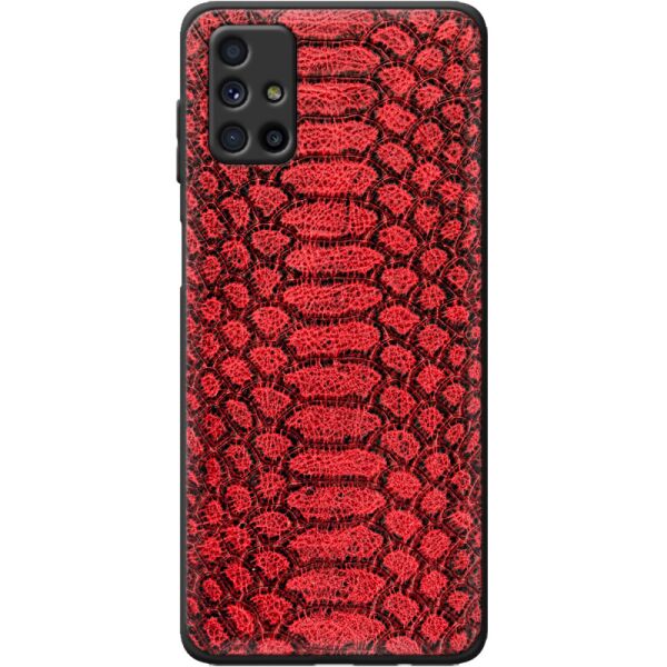 

Кожаный чехол BoxFace Samsung M515 Galaxy M51 Reptile Red