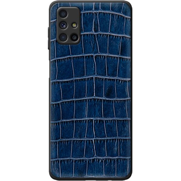 

Кожаный чехол BoxFace Samsung M515 Galaxy M51 Crocodile Blue (40937-lc8)