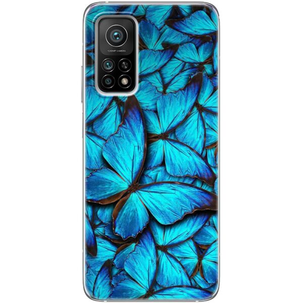 

Силиконовый чехол BoxFace Xiaomi Mi 10T/ Mi 10T Pro лазурные бабочки (41069-up1550)