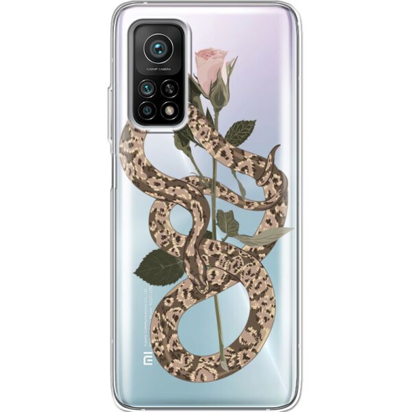 

Силиконовый чехол BoxFace Xiaomi Mi 10T/ Mi 10T Pro Glamor Snake (41069-cc67)