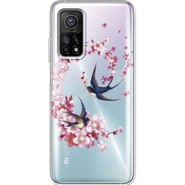 

Силиконовый чехол BoxFace Xiaomi Mi 10T/ Mi 10T Pro Swallows and Bloom (41069-rs4)