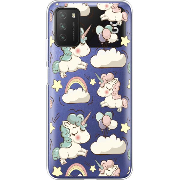 

Силиконовый чехол BoxFace Xiaomi Poco M3 Unicorns (41586-cc2)