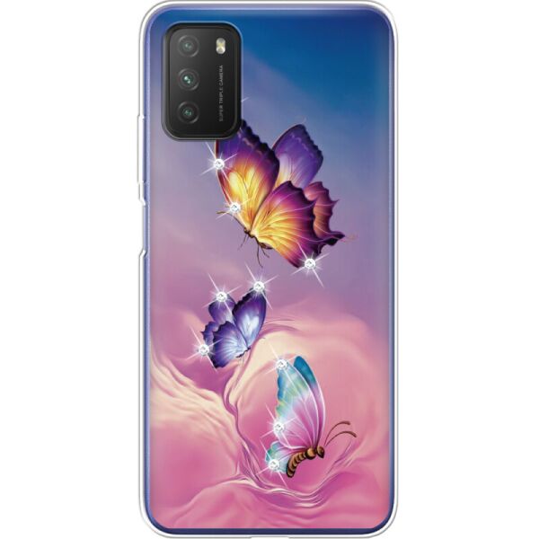 

Силиконовый чехол BoxFace Xiaomi Poco M3 Butterflies (41586-rs19)