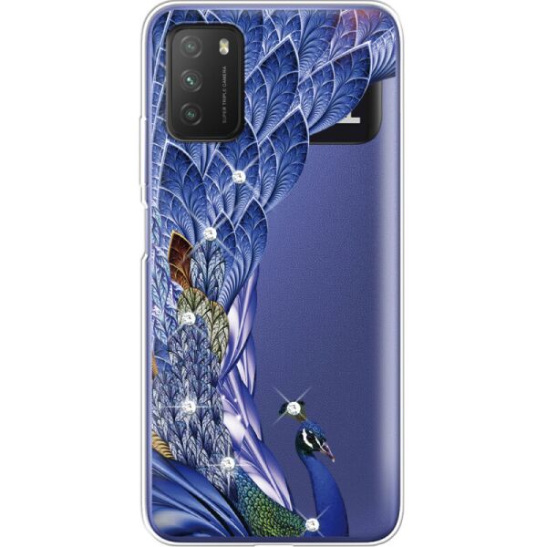 

Силиконовый чехол BoxFace Xiaomi Poco M3 Peafowl