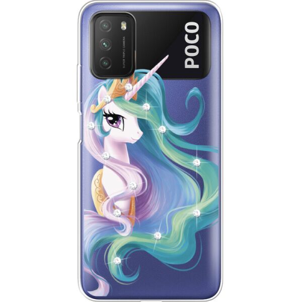

Силиконовый чехол BoxFace Xiaomi Poco M3 Unicorn Queen (41586-rs3)