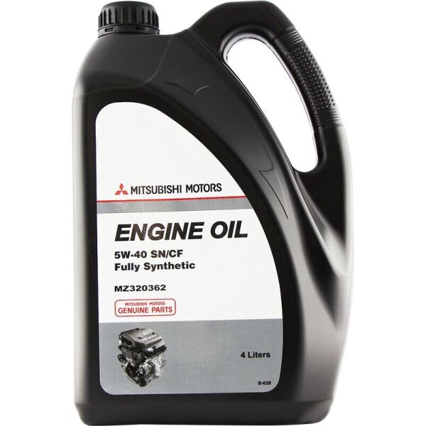 

Mitsubishi Engine Oil 5W-40 моторное масло, 4 л