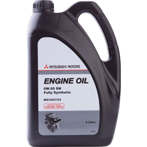 

Mitsubishi Engine Oil 0W-20 SN Fully Synthetic моторное масло, 4 л