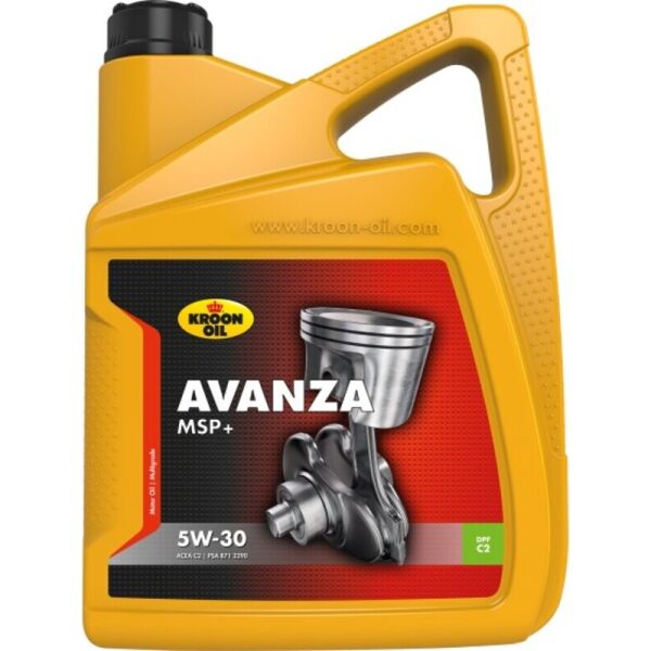 

Kroon Oil Avanza MSP+ 5W-30 (ACEA C2) Моторное масло, 5 л