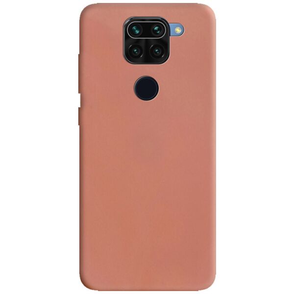 

Силиконовый чехол Candy для Xiaomi Redmi Note 9 / Redmi 10X Rose Gold (146067)