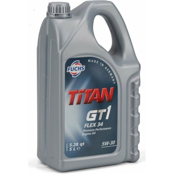 

Fuchs Titan GT1 Flex 34 SAE 5W-30 (C3/C4) Моторное масло, 5 л