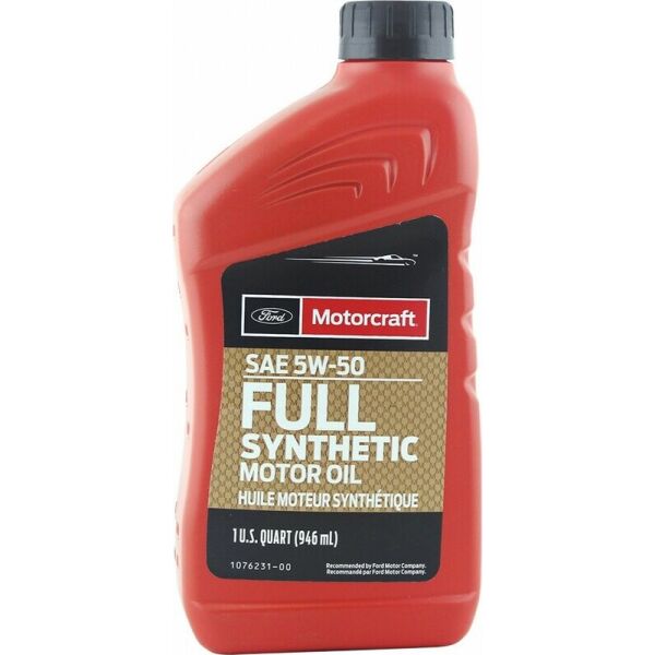 Ford-Motorcraft SAE 5W-50 Full Synthetic синтетическое моторное масло, 0,946 л