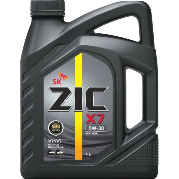 

ZIC X7 5W-30 (GM Dexos1) синтетическое моторное масло, 4 л