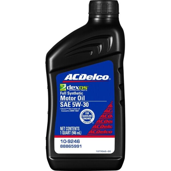

ACDelco Full Synthetic 5W-30 Dexos1 Gen2 Моторное масло, 0,946 мл