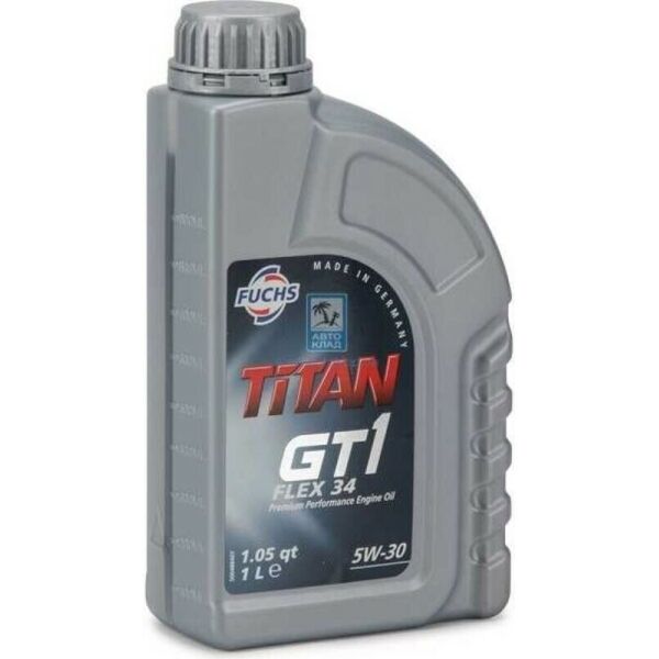 

Fuchs Titan GT1 Flex 34 SAE 5W-30 (C3/C4) Моторное масло, 1 л