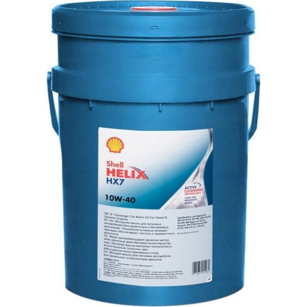 

Shell Helix HX7 10W-40 Моторное масло, 20 л