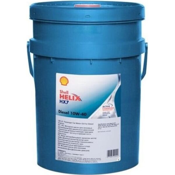 

Shell Helix HX7 Diesel 10W-40 Моторное масло, 20 л