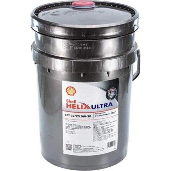 

Shell Helix Ultra ECT C2/C3 0W-30 Моторное масло, 20 л